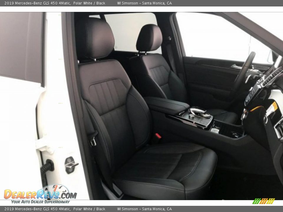 2019 Mercedes-Benz GLS 450 4Matic Polar White / Black Photo #5
