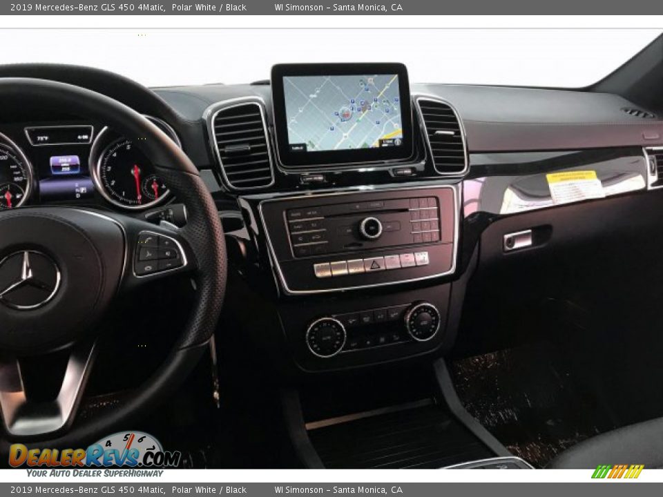 2019 Mercedes-Benz GLS 450 4Matic Polar White / Black Photo #6