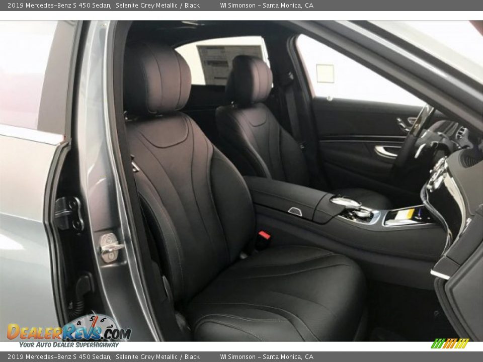 2019 Mercedes-Benz S 450 Sedan Selenite Grey Metallic / Black Photo #5