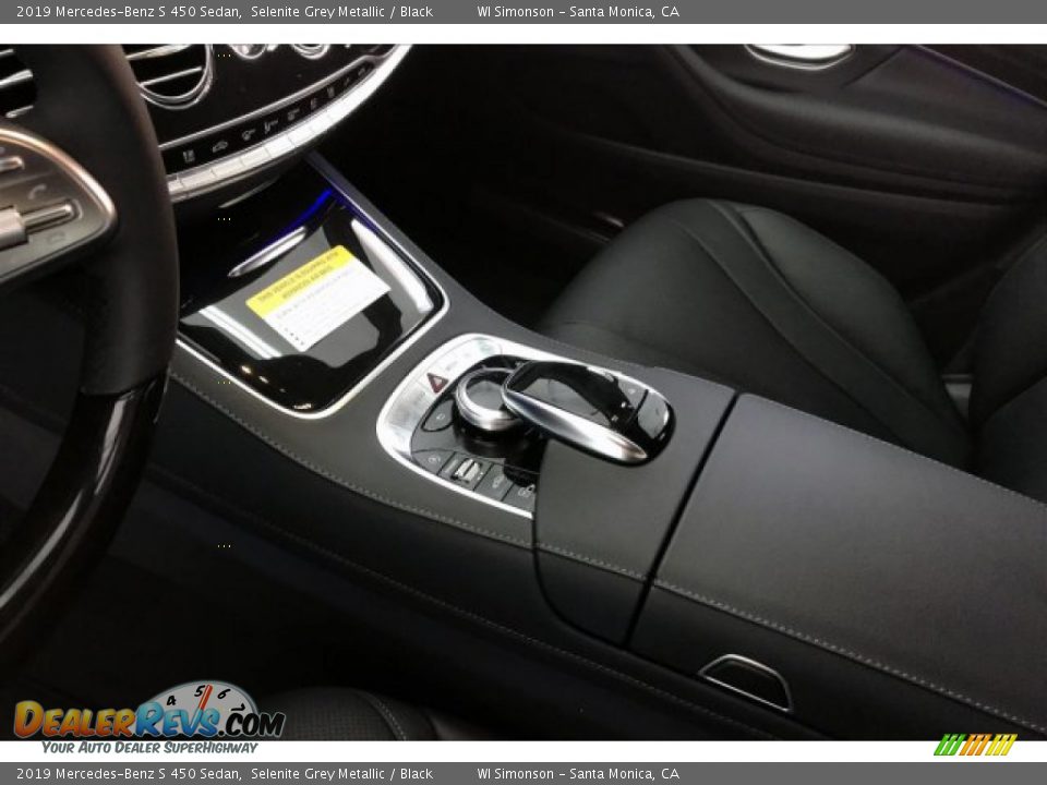2019 Mercedes-Benz S 450 Sedan Selenite Grey Metallic / Black Photo #7