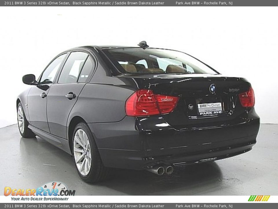 2011 BMW 3 Series 328i xDrive Sedan Black Sapphire Metallic / Saddle Brown Dakota Leather Photo #1
