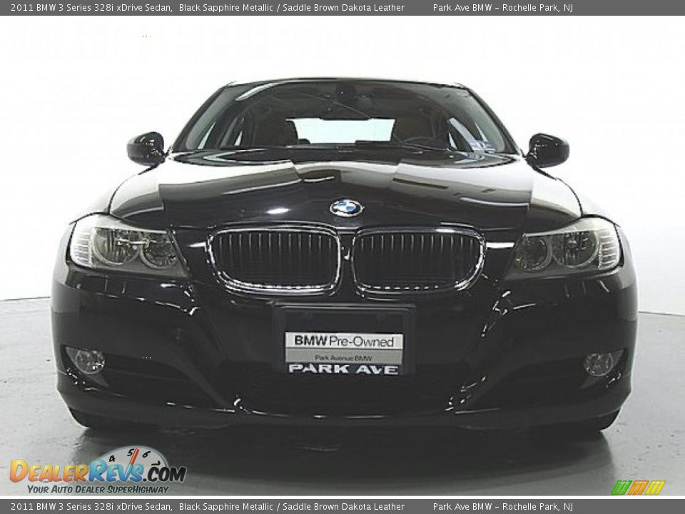 2011 BMW 3 Series 328i xDrive Sedan Black Sapphire Metallic / Saddle Brown Dakota Leather Photo #5