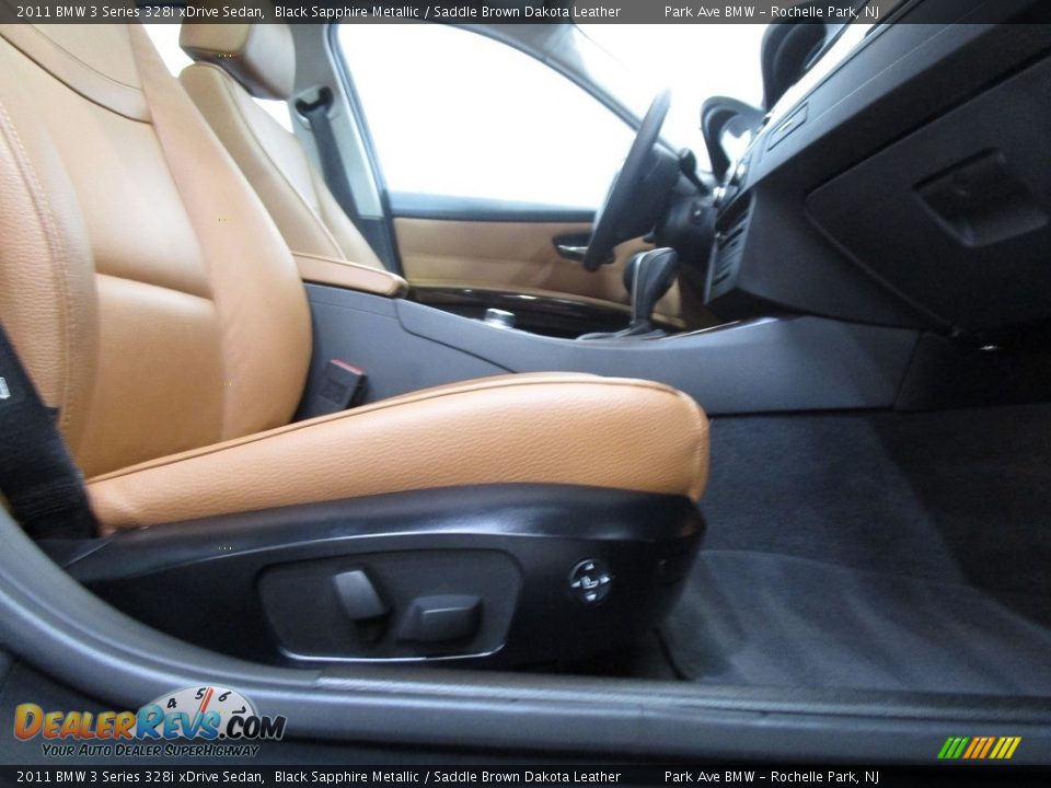 2011 BMW 3 Series 328i xDrive Sedan Black Sapphire Metallic / Saddle Brown Dakota Leather Photo #14