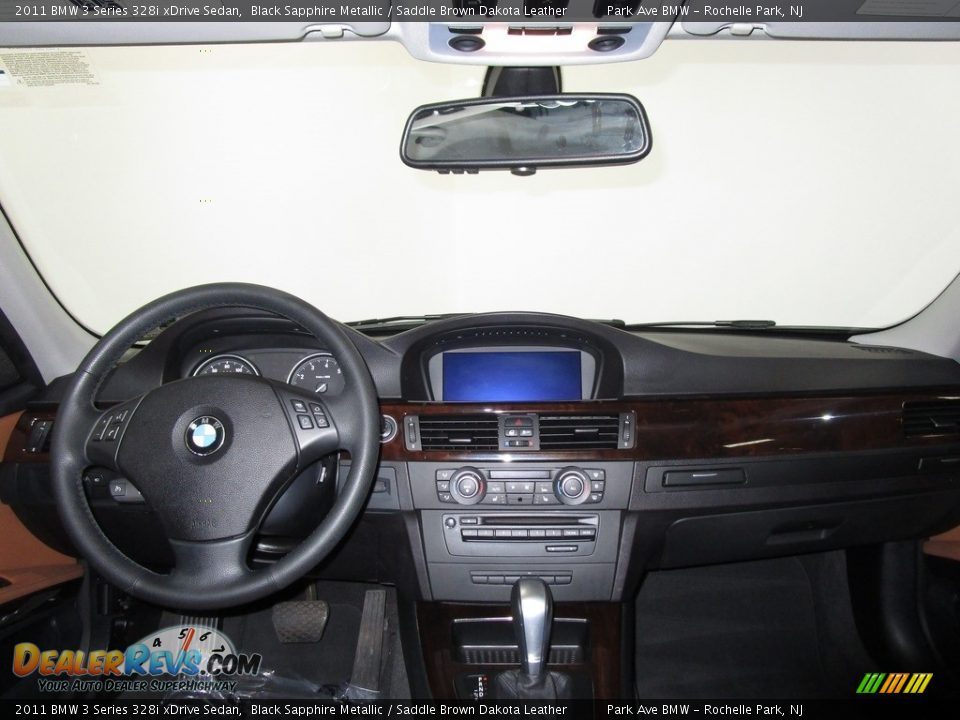 2011 BMW 3 Series 328i xDrive Sedan Black Sapphire Metallic / Saddle Brown Dakota Leather Photo #21