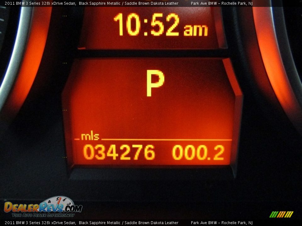 2011 BMW 3 Series 328i xDrive Sedan Black Sapphire Metallic / Saddle Brown Dakota Leather Photo #23