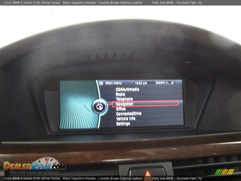 2011 BMW 3 Series 328i xDrive Sedan Black Sapphire Metallic / Saddle Brown Dakota Leather Photo #25