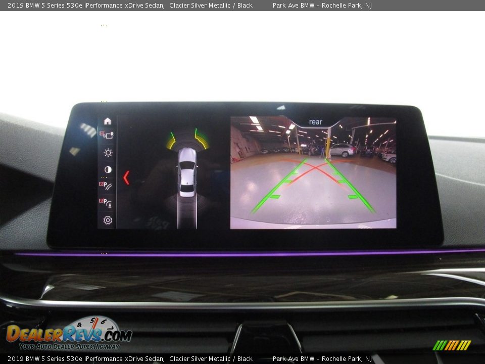 2019 BMW 5 Series 530e iPerformance xDrive Sedan Glacier Silver Metallic / Black Photo #26