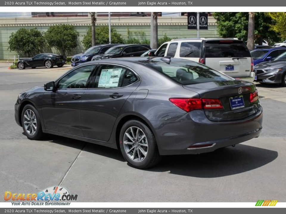 2020 Acura TLX Technology Sedan Modern Steel Metallic / Graystone Photo #5