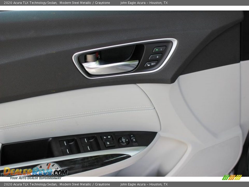 2020 Acura TLX Technology Sedan Modern Steel Metallic / Graystone Photo #12