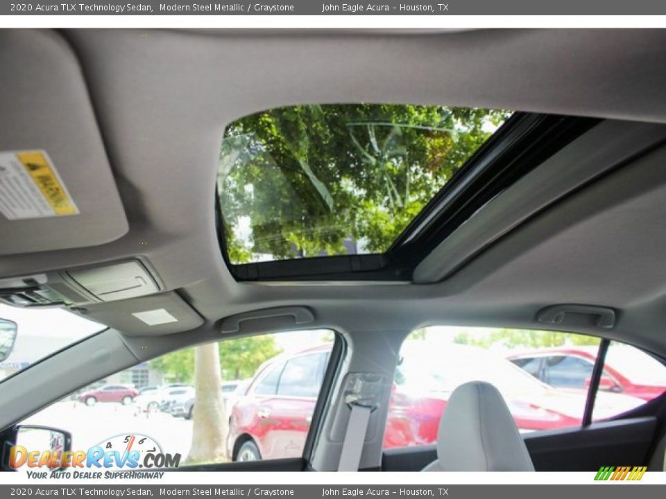 2020 Acura TLX Technology Sedan Modern Steel Metallic / Graystone Photo #14