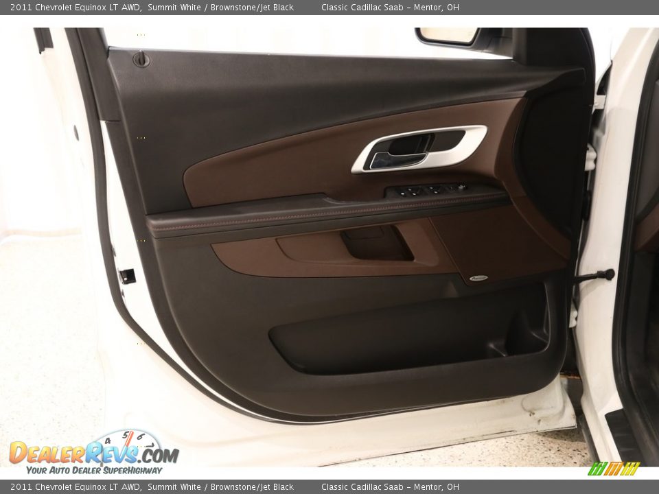 2011 Chevrolet Equinox LT AWD Summit White / Brownstone/Jet Black Photo #4