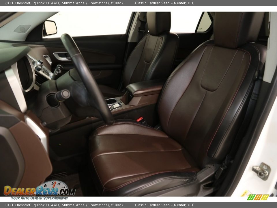 2011 Chevrolet Equinox LT AWD Summit White / Brownstone/Jet Black Photo #5