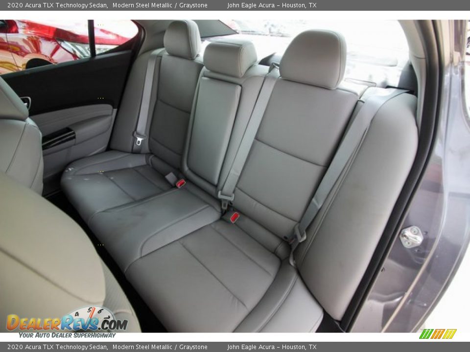 2020 Acura TLX Technology Sedan Modern Steel Metallic / Graystone Photo #18