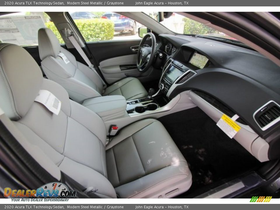 2020 Acura TLX Technology Sedan Modern Steel Metallic / Graystone Photo #23