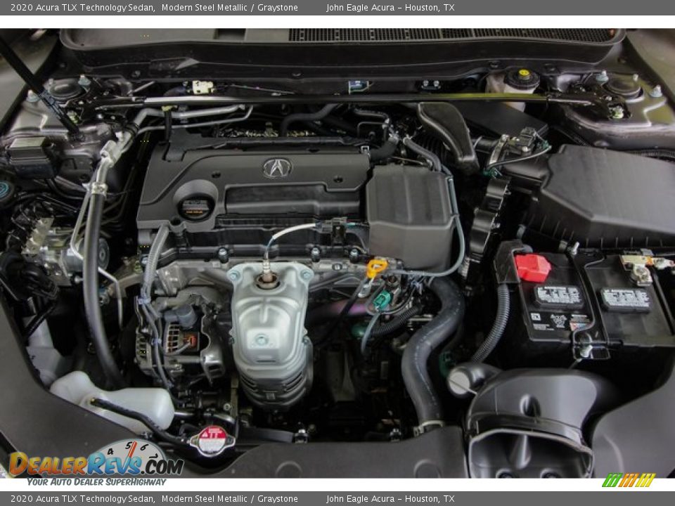 2020 Acura TLX Technology Sedan Modern Steel Metallic / Graystone Photo #24