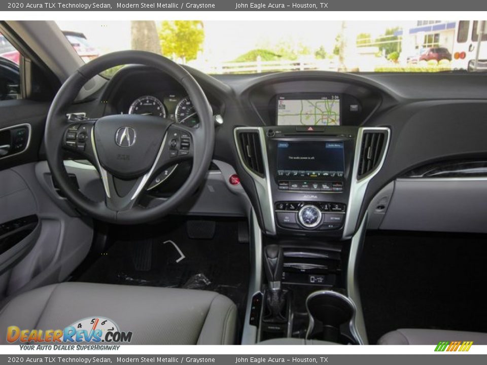 2020 Acura TLX Technology Sedan Modern Steel Metallic / Graystone Photo #25