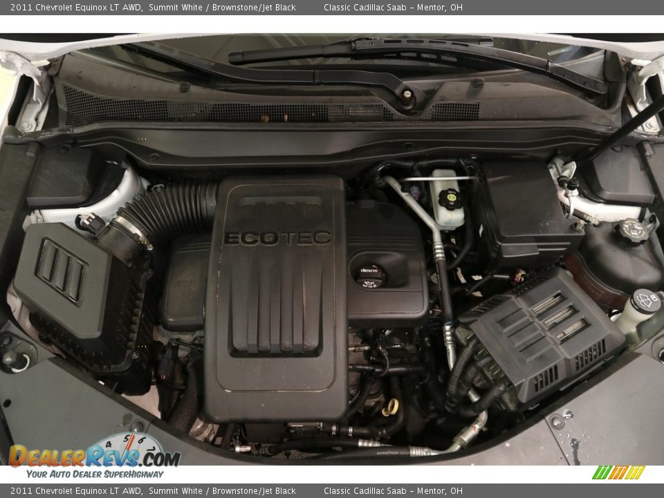 2011 Chevrolet Equinox LT AWD Summit White / Brownstone/Jet Black Photo #19