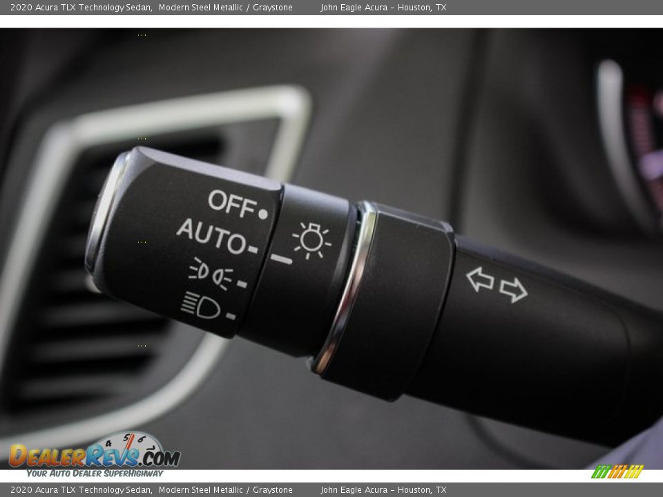 2020 Acura TLX Technology Sedan Modern Steel Metallic / Graystone Photo #36