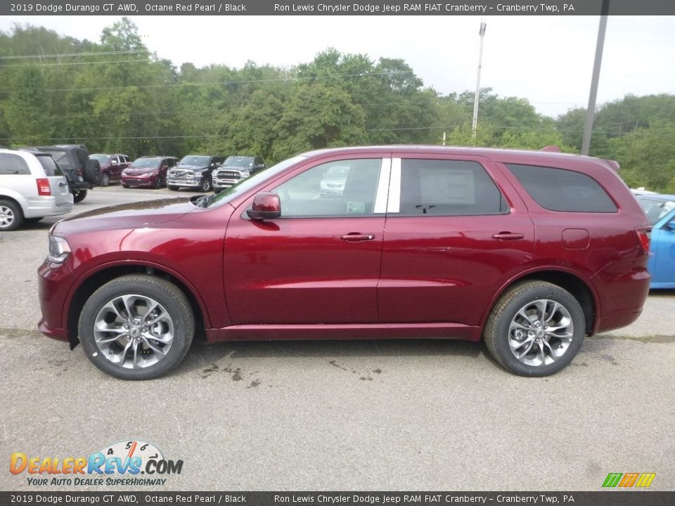 Octane Red Pearl 2019 Dodge Durango GT AWD Photo #2
