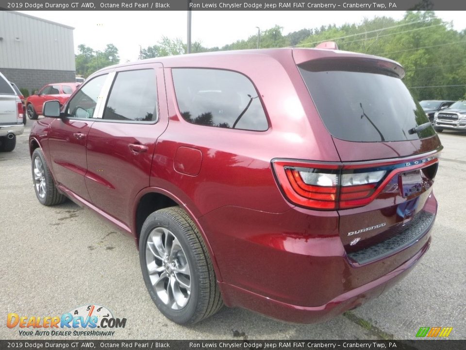 2019 Dodge Durango GT AWD Octane Red Pearl / Black Photo #3