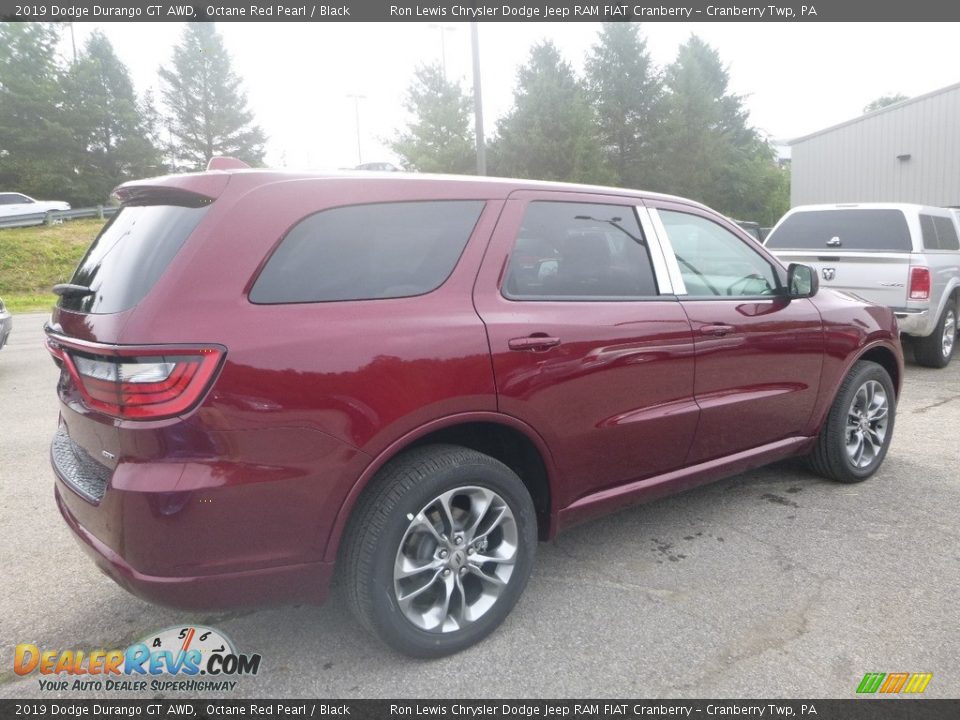 2019 Dodge Durango GT AWD Octane Red Pearl / Black Photo #5