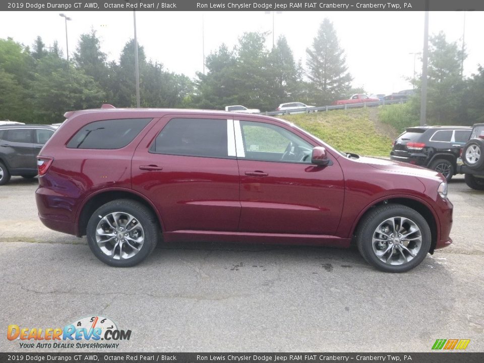 2019 Dodge Durango GT AWD Octane Red Pearl / Black Photo #6