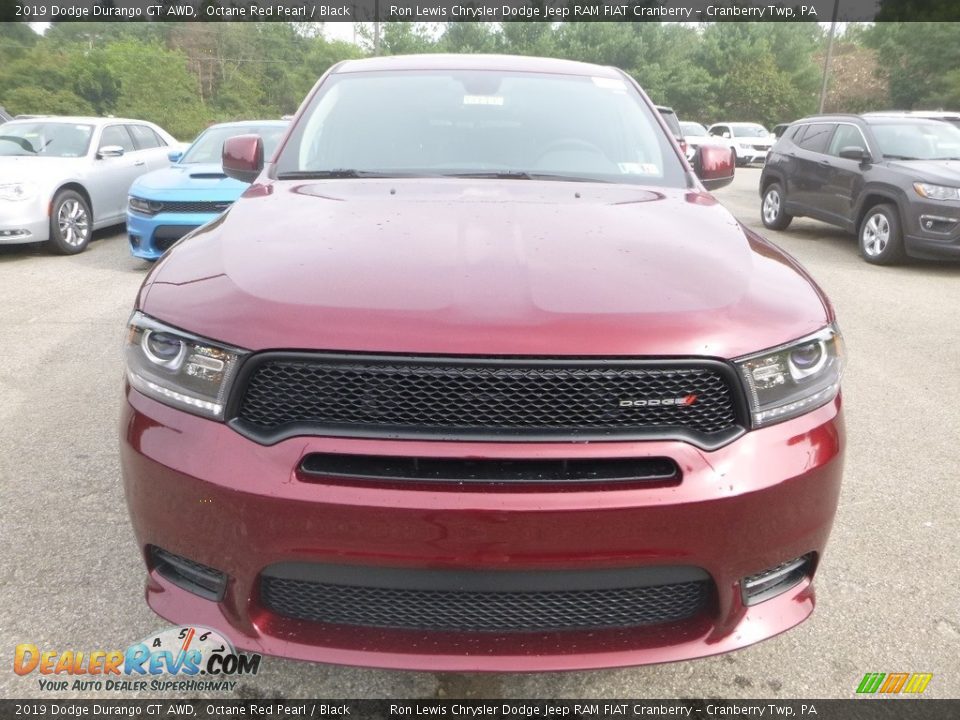 2019 Dodge Durango GT AWD Octane Red Pearl / Black Photo #8