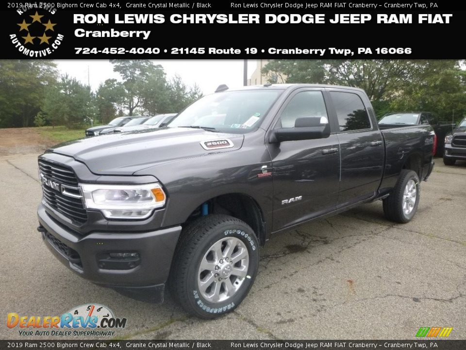 2019 Ram 2500 Bighorn Crew Cab 4x4 Granite Crystal Metallic / Black Photo #1