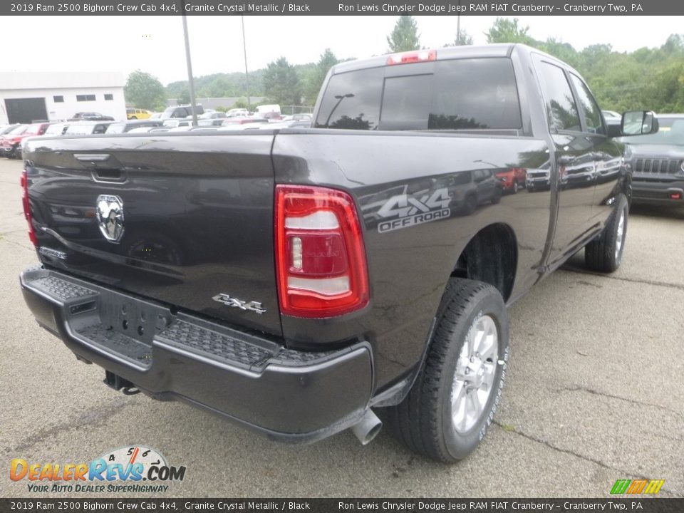 2019 Ram 2500 Bighorn Crew Cab 4x4 Granite Crystal Metallic / Black Photo #5