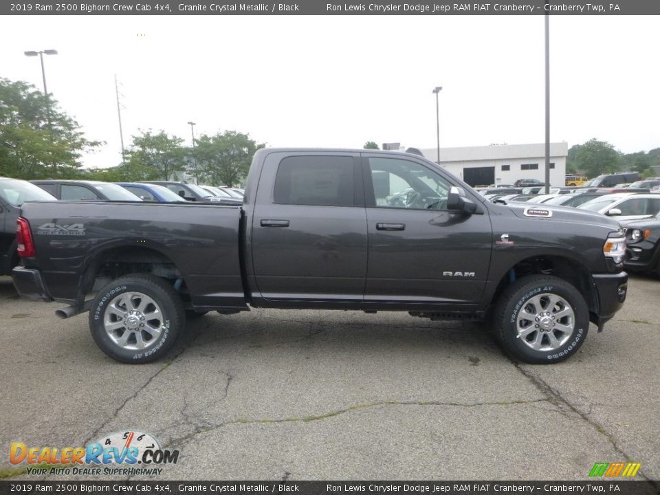 2019 Ram 2500 Bighorn Crew Cab 4x4 Granite Crystal Metallic / Black Photo #6