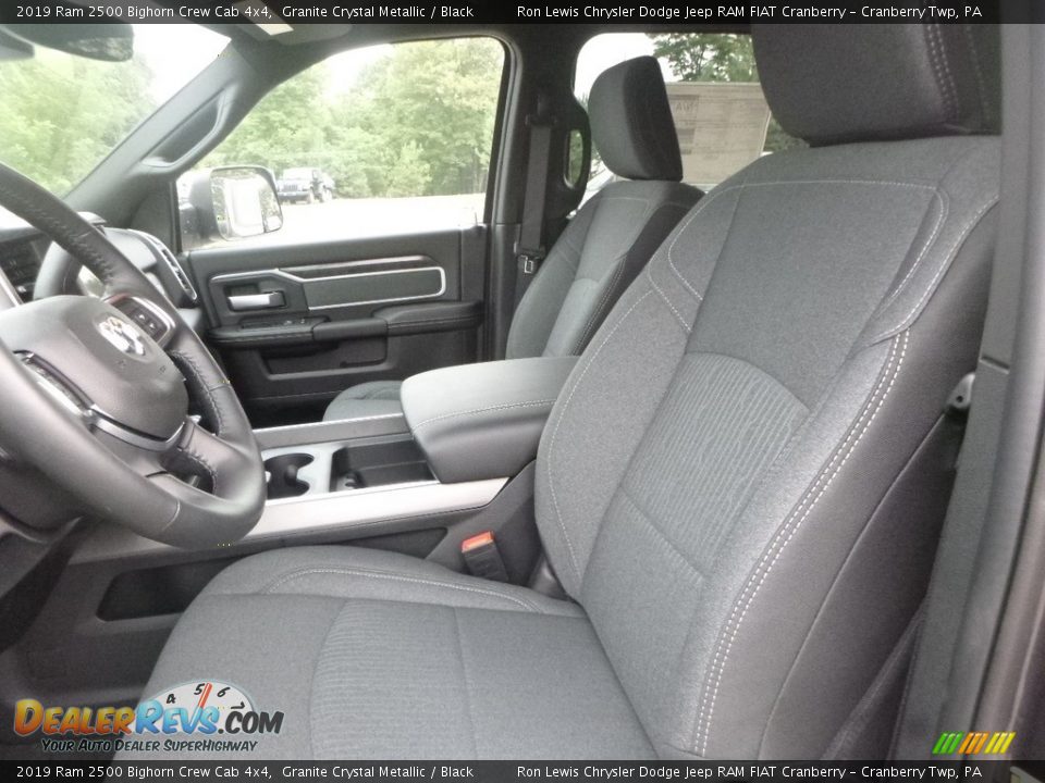 2019 Ram 2500 Bighorn Crew Cab 4x4 Granite Crystal Metallic / Black Photo #13