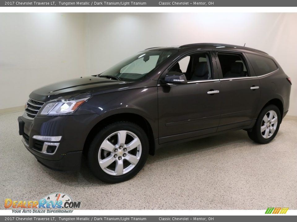2017 Chevrolet Traverse LT Tungsten Metallic / Dark Titanium/Light Titanium Photo #3