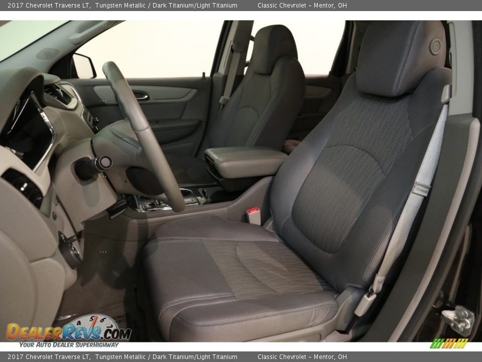 2017 Chevrolet Traverse LT Tungsten Metallic / Dark Titanium/Light Titanium Photo #5
