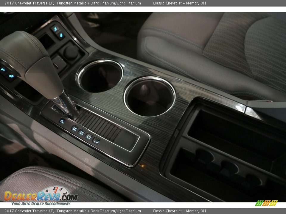 2017 Chevrolet Traverse LT Tungsten Metallic / Dark Titanium/Light Titanium Photo #14