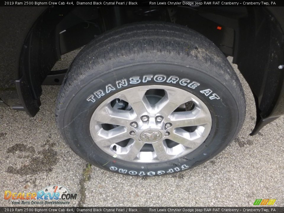 2019 Ram 2500 Bighorn Crew Cab 4x4 Diamond Black Crystal Pearl / Black Photo #9