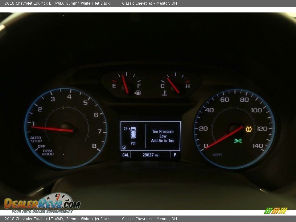 2018 Chevrolet Equinox LT AWD Summit White / Jet Black Photo #7