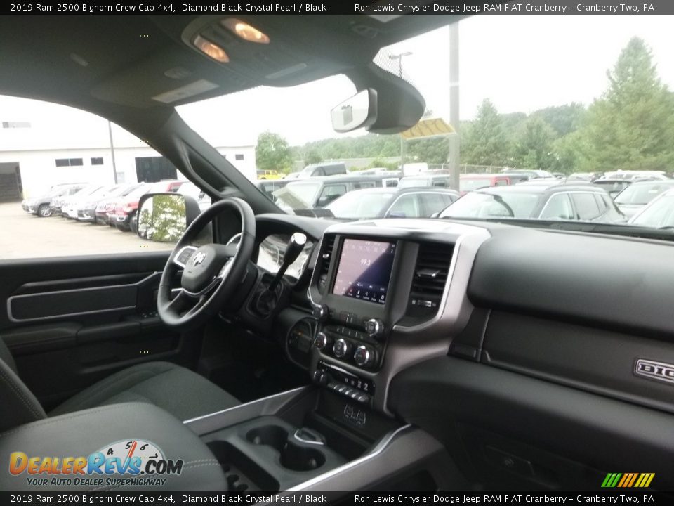 2019 Ram 2500 Bighorn Crew Cab 4x4 Diamond Black Crystal Pearl / Black Photo #11