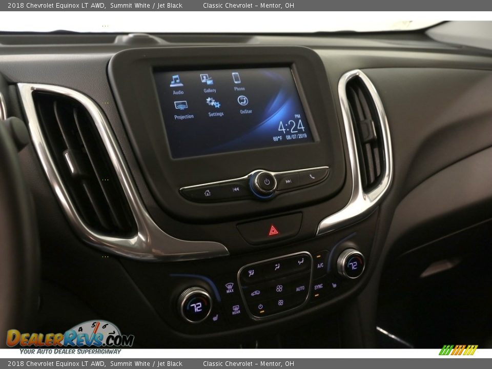 2018 Chevrolet Equinox LT AWD Summit White / Jet Black Photo #8