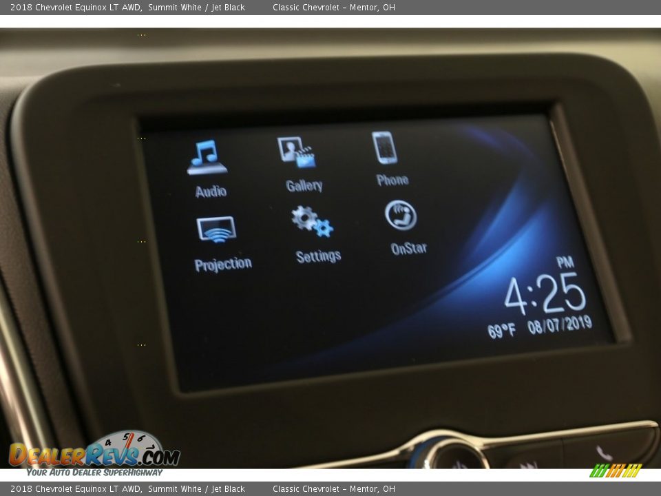 2018 Chevrolet Equinox LT AWD Summit White / Jet Black Photo #9