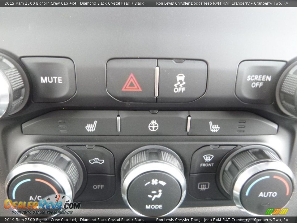 2019 Ram 2500 Bighorn Crew Cab 4x4 Diamond Black Crystal Pearl / Black Photo #18