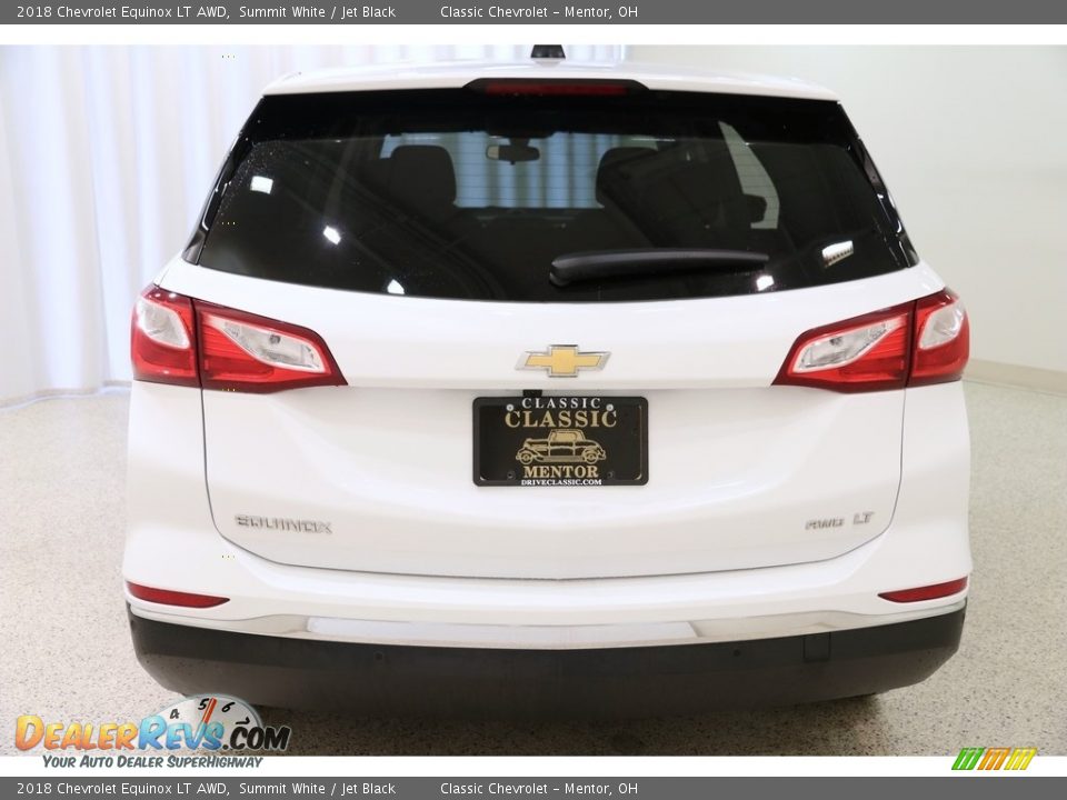 2018 Chevrolet Equinox LT AWD Summit White / Jet Black Photo #19