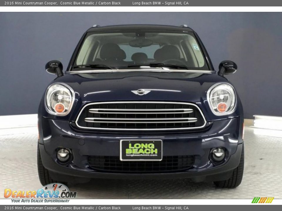 2016 Mini Countryman Cooper Cosmic Blue Metallic / Carbon Black Photo #2