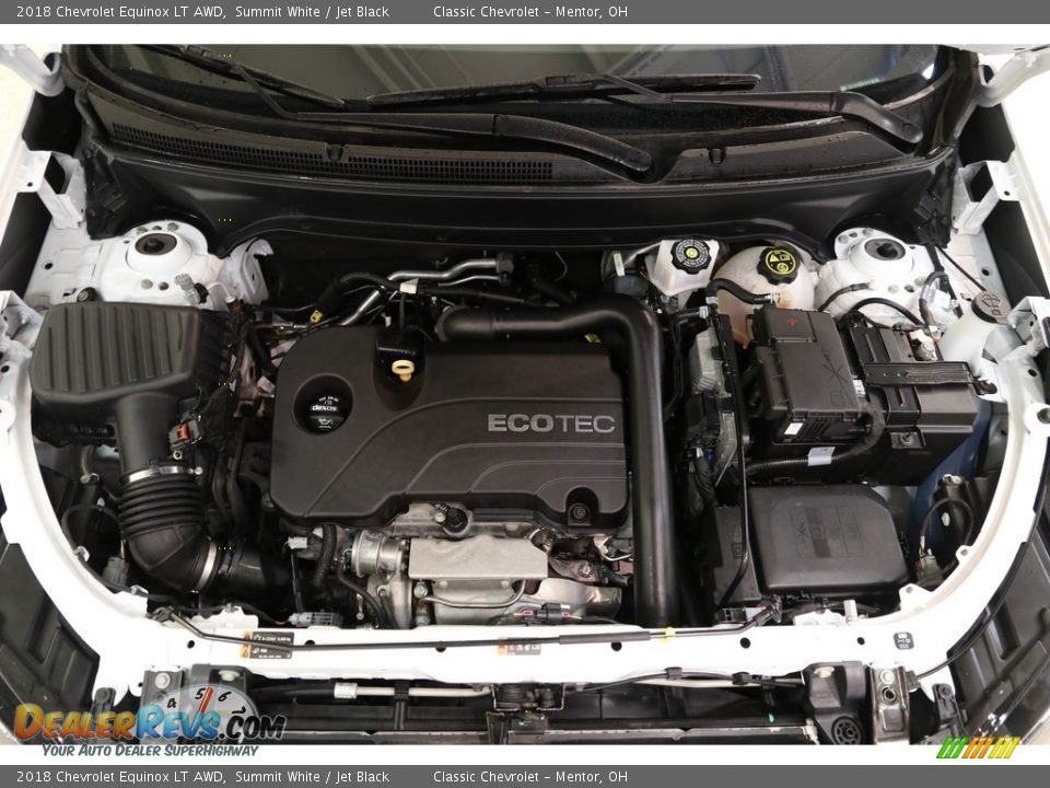2018 Chevrolet Equinox LT AWD Summit White / Jet Black Photo #20