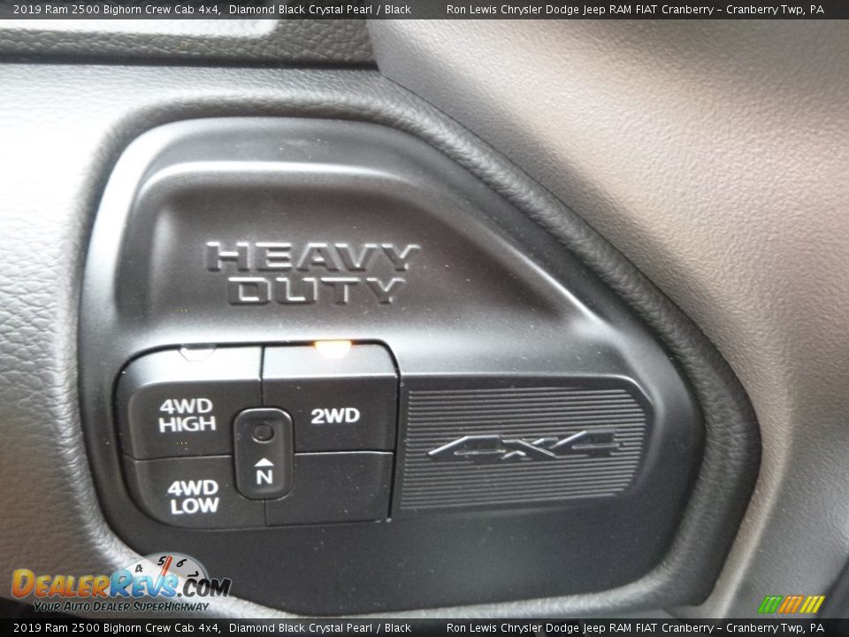 2019 Ram 2500 Bighorn Crew Cab 4x4 Diamond Black Crystal Pearl / Black Photo #20
