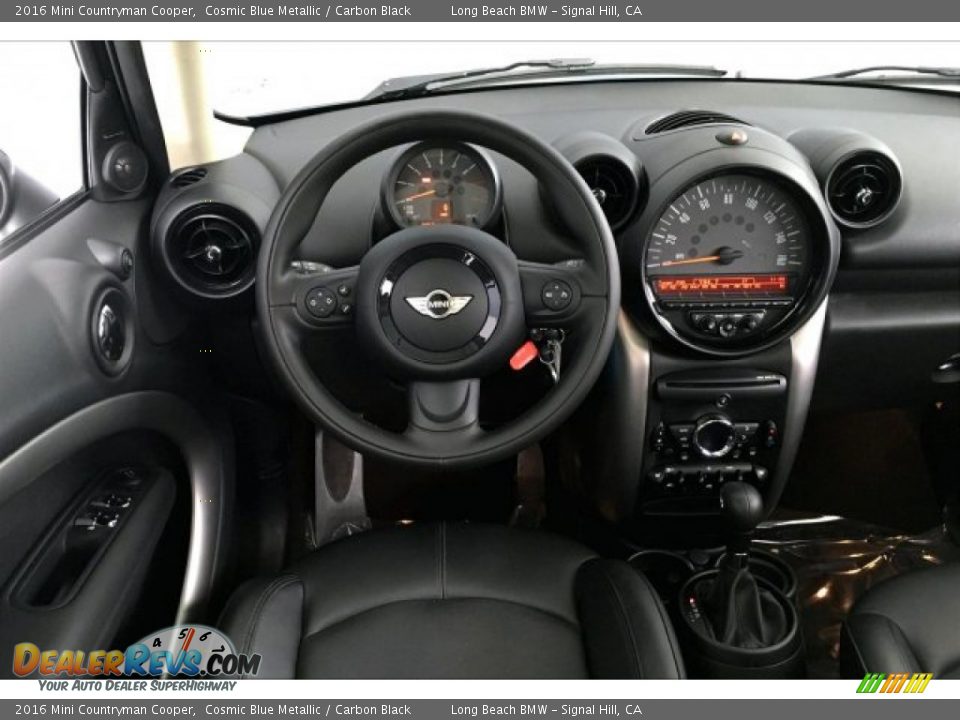 2016 Mini Countryman Cooper Cosmic Blue Metallic / Carbon Black Photo #4