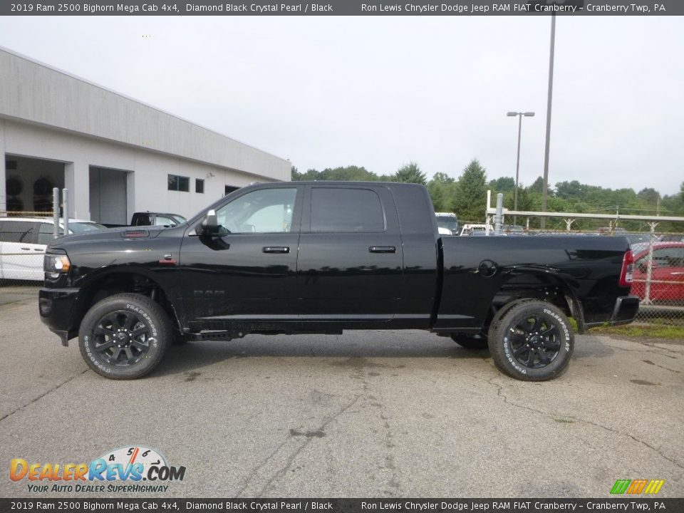 Diamond Black Crystal Pearl 2019 Ram 2500 Bighorn Mega Cab 4x4 Photo #2
