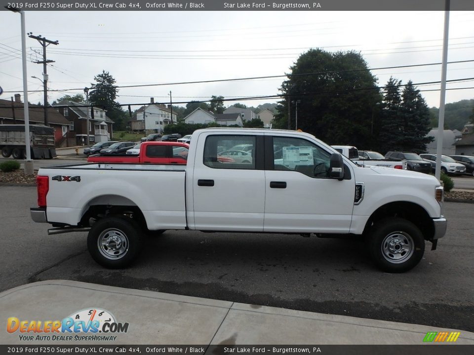 2019 Ford F250 Super Duty XL Crew Cab 4x4 Oxford White / Black Photo #4