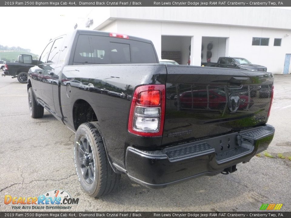 2019 Ram 2500 Bighorn Mega Cab 4x4 Diamond Black Crystal Pearl / Black Photo #3