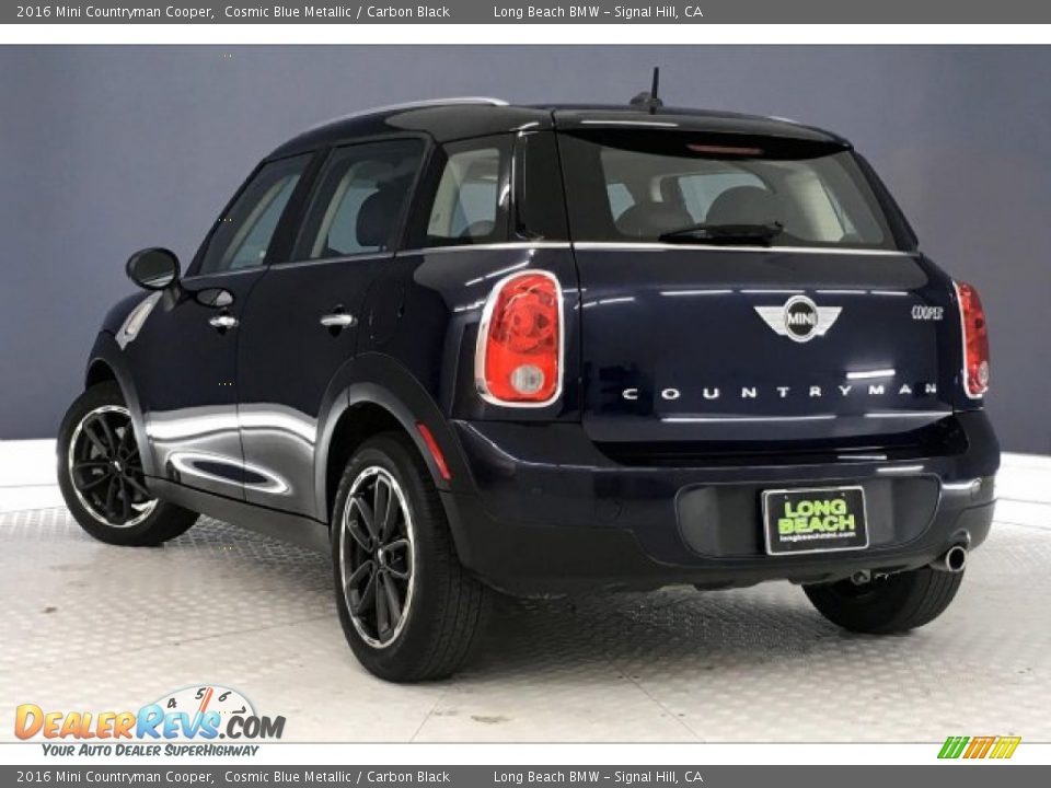 2016 Mini Countryman Cooper Cosmic Blue Metallic / Carbon Black Photo #10