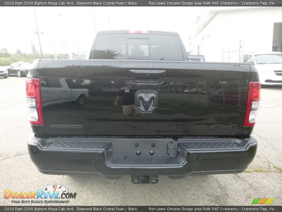 2019 Ram 2500 Bighorn Mega Cab 4x4 Diamond Black Crystal Pearl / Black Photo #4